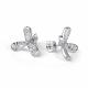 Серебряные серьги АЛЬКОР 02-5676/0000-00