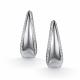Серебряные серьги АЛЬКОР 02-5754/00КЦ-00 с фианитом