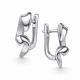Серебряные серьги АЛЬКОР 02-5783/0000-00