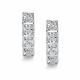 Серебряные серьги АЛЬКОР 02-5914/000М-00 с муассанитом