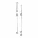 Серебряные серьги АЛЬКОР 02-5950/00СВ-00 с фианитом