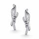 Серебряные серьги АЛЬКОР 02-5967/00КЦ-00 с фианитом