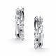 Серебряные серьги АЛЬКОР 02-5971/00КЦ-00 с фианитом