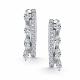 Серебряные серьги АЛЬКОР 02-5976/00КЦ-00 с фианитом