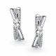 Серебряные серьги АЛЬКОР 02-5981/00КЦ-00 с фианитом