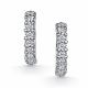 Серебряные серьги АЛЬКОР 02-5993/00КЦ-00 с фианитом