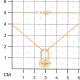 02-69-0011-05 Колье Золото 585° (красное)