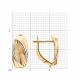 Золотые серьги SOKOLOV 0201109