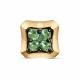 Золотая подвеска ERA Jewellery 03-03174-01-003-01-02 с изумрудом