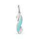 Серебряная подвеска АЛЬКОР 03-1096/ЭМ75-00 с эмалью