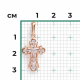 Подвеска из комбинированного золота Platina 03-1471-00-000-1111