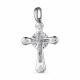 Серебряная подвеска АЛЬКОР 03-1543/00КЦ-00 с фианитом