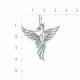 Серебряная подвеска Platina 03-2346-00-404-0200 с фианитом