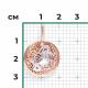 Золотая подвеска Знак зодиака Козерог Platina 03-2463-10-000-1111-48