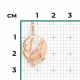 Золотая подвеска Platina 03-3085-00-000-1110