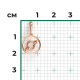 Золотая подвеска Platina 03-3087-00-501-1110-38 с фианитом