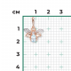 Подвеска из комбинированного золота Platina 03-3098-00-201-1111-57 с топазом