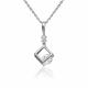 Подвеска из белого золота Platina 03-3140-00-401-1120 с фианитом