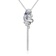 Серебряная подвеска Platina 03-3259-00-000-0200-68 с эмалью
