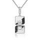 Серебряная подвеска Platina 03-3391-00-402-0200 с фианитом