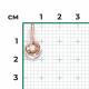 Подвеска из комбинированного золота Platina 03-3454-00-101-1111 с бриллиантом