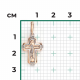 Подвеска из комбинированного золота Platina 03-3562-00-000-1111