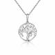 Серебряная подвеска Platina 03-3574-00-401-0200 с фианитом