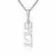 Серебряная подвеска Platina 03-3585-00-401-0200 с фианитом