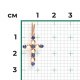 Золотая подвеска Platina 03-3618-00-102-1110 с сапфиром