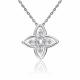 Серебряная подвеска Platina 03-3633-00-401-0200 с фианитом