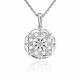 Серебряная подвеска Platina 03-3643-00-401-0200 с фианитом