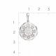 Серебряная подвеска Platina 03-3643-00-401-0200 с фианитом