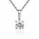 Серебряная подвеска Platina 03-3728-00-401-0200 с фианитом