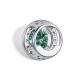 Серебряная подвеска АЛЬКОР 03-5192/002М-00 с фианитом и муассанитом