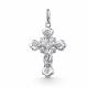 Серебряная подвеска АЛЬКОР 03-5256/00КЦ-00 с фианитом