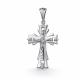 Серебряная подвеска АЛЬКОР 03-5257/00КЦ-00 с фианитом
