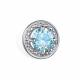 Серебряная подвеска АЛЬКОР 03-5913/003М-00 с муассанитом