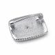 Серебряная брошь АЛЬКОР 04-4956/00КЦ-00 с фианитом