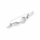 Серебряная брошь АЛЬКОР 04-5161/00КЦ-00 с фианитом