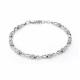 Серебряный браслет АЛЬКОР 05-0494/00КЦ-00 с фианитом