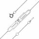 Серебряный браслет АЛЬКОР 05-2282/00КЦ-00 с фианитом