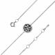 Серебряный браслет АЛЬКОР 05-3160/ЭМ22-00 с эмалью