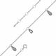 Серебряный браслет АЛЬКОР 05-3251/00КЦ-00 с фианитом