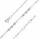 Серебряный браслет АЛЬКОР 05-3311/00СВ-00 с фианитом