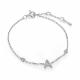 Серебряный браслет АЛЬКОР 05-4383/00СВ-00 с фианитом