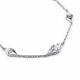 Серебряный браслет АЛЬКОР 05-4760/00КЦ-00 с фианитом