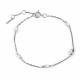 Серебряный браслет АЛЬКОР 05-5031/0ЖСВ-00 с жемчугом