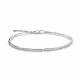 Серебряный браслет АЛЬКОР 05-5428/00КЦ-00 с фианитом