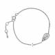 Серебряный браслет-крест Ангел Хранитель АЛЬКОР 05-5597/0000-00