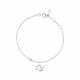 Серебряный браслет АЛЬКОР 05-5612/00СВ-00 с фианитом